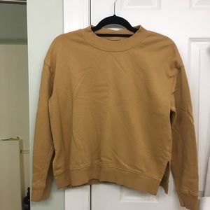 mock neck sweater